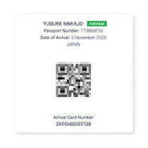 arrival card indonesia mini